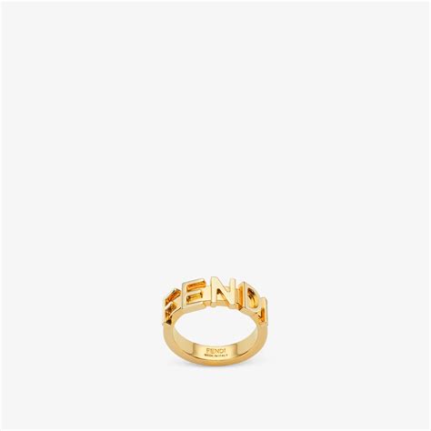 are fendi rings real gold|gold fendigraphy ring.